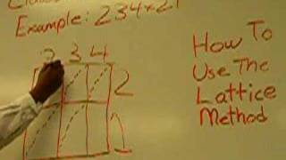 Mathcast How to do Lattice Multiplication [upl. by Yasmar]