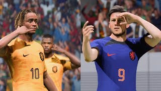 EA FC 24 PS5 Nederland Top 10 Goals  EK Kwalificatie Wedstrijden 2023 2024 [upl. by Arymahs]