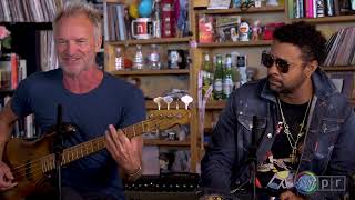 Sting amp Shaggy  Englishman in New York Tiny Desk Concert [upl. by Drahser173]