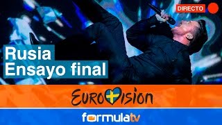 Sergey Lazarev Rusia interpreta quotYoure the Only Onequot en el Dress Rehearsal de Eurovisión 2016 [upl. by Millur856]