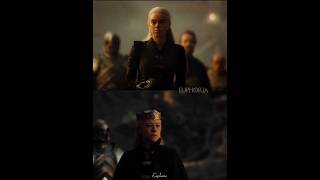 Rhaenyra Targaryen Two Epic entry🔥rhaenyratargaryen daemontargaryen houseofthedragon hotdshorts [upl. by Salohci]