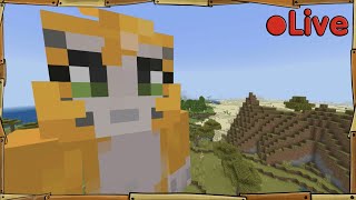 Relearning Minecraft  🔴 Live [upl. by Crim]