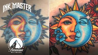 Best Reworked Tattoos ✨ Ink Master [upl. by Auqinehs]