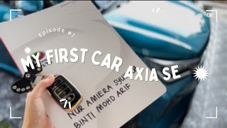 own car at 23  axia SE 2023 review  car for student [upl. by Sherrie62]