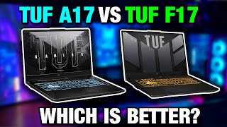 Asus TUF A17 VS F17  R7 7735HS VS i511400H  Best Gaming Laptop Comparison [upl. by Hakeber790]