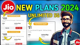 😱JIO KA NEW PLANS UNLIMITED 5G  BEST JIO PLANS UNLIMITED DATA FREE  UP AMIT TECHNICAL [upl. by Riba]