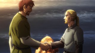 Thorfinn invites Einar to go with him in Vinland  Vinland Saga  Season 2 Episode 23 ヴィンランドサガ [upl. by Joappa908]