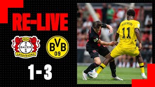 RELIVE Bayer 04 Leverkusen U19 🆚 Borussia Dortmund U19 13  AJuniorenBundesliga 1 Spieltag [upl. by Bobbie]