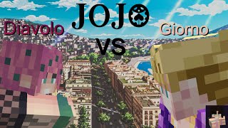 Diavolo vs Giorno GiovannaGER  minecraft [upl. by Amadeo]