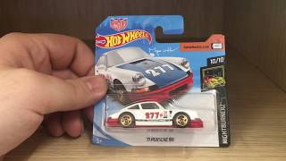 Hot Wheels 1971 Porsche 911  Hot Wheels 1971 Nightburnerz  Hot Wheels Nightburnerz [upl. by Nirrac]