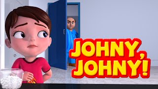 Johny Johny Yes Papa Nursery Rhymes for Children [upl. by Onibla]