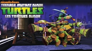 Les Tortues Ninja Français  Lattaque du Mega shredder [upl. by Schlessel]