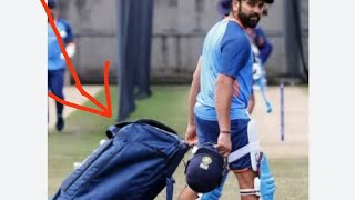 ROHIT SHARMA CRICKET KIT 😍🤑 video vlog cricket sg rohitsharma [upl. by Ahsit652]