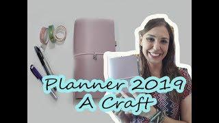 Planner 2019 da A CRAFT  Veja como montar [upl. by Selrahc]