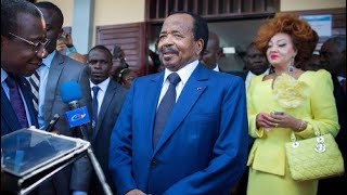 Chantal biya inconsolable Etoo fils sauve vie cortège biya sauve qui peut écoutez depuis nsimalen [upl. by Babbie]