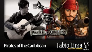 Pirates of the Caribbean on Fingerstyle by Fabio Lima [upl. by Abott]