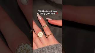 These rings really helped me stop biting my nails mentalhealth anxiety adhd jewelry fashion [upl. by Avla]