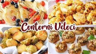 CONTORNI VELOCI al FORNO  Tante idee per il Pranzo e la Cena  Contorni per Natale  LifeampChiara [upl. by Pendergast]