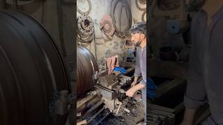 Amazing Lathe Machine Work By Lathe Operator lathe lathework restoration lathe repair [upl. by Yesllek762]