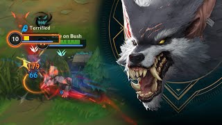 Wild Rift Warwick Fast Rotation Jungle in Season 14 [upl. by Moses]