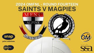 2024 R14 Saints v Magpies Netball [upl. by Nunes]