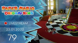 Paper Mario The Origami King LivestreamBlind  79  Auftakt im PilzPalast  mit Jan [upl. by Ahsimat500]