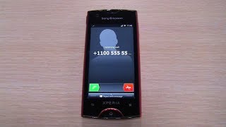 Incoming call Sony Ericsson Ray [upl. by Key]