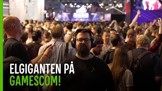 Elgiganten på Gamescom Dag 2 [upl. by Inohtna]