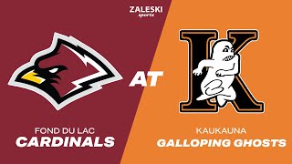 Fond du Lac at Kaukauna  2024 WIAA Football  Week 5 [upl. by Cordi]