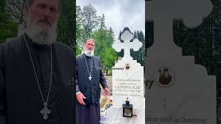 Father Josiah at Elder Cleopas Grave [upl. by Ffej]