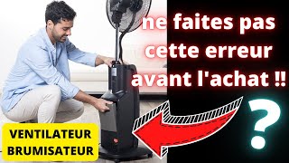 ⚠️comment et quel ventilateur brumisateur choisir en 2023  TOP 5 des meilleurs  test et Conseils [upl. by Joab]