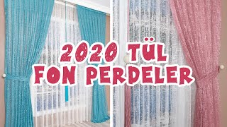 Tül Fon Perde Modelleri  PerdeSiparisicom [upl. by Nylra218]