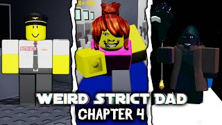 Weird Strict Dad Chapter 4  Full Walkthrough  Roblox [upl. by Htevi]