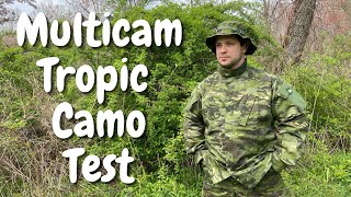 Multicam Tropic Effectiveness in Mid Spring multicam multicamtropic shtf airsoft milsim cod [upl. by Schwinn898]