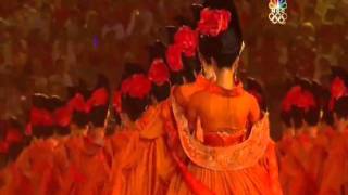 beijing 2008 opening ceremony dance tang dynasty [upl. by Ramu423]