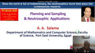 Neutrosophic Applications with  Prof Ahmed Salama [upl. by Enialedam777]