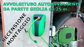 Coltivazione pomodori orto 2024 ed installazione avvolgitubo autoavvolgente da parete Geolia [upl. by Artemla]