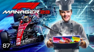 COOKING UP A MASTER STRATEGY  F1 Manager 2023 Career 87 [upl. by Yelwar]