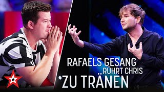 Schluchz Rafaels Gesang rührt Chris zu Tränen  Das Supertalent vom 07112020 [upl. by Jillane175]