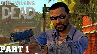 THE WALKING DEADSEASON 1 SCUMBAG LEE WALKTHROUGH PART 1 THE WALKING DEADGAME SEASON 1 [upl. by Cummine]