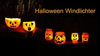 Halloween Windlichter  RuthvonG [upl. by Sholes]