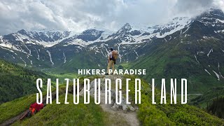 Salzburger Land  a dream destination for hikers Beautifull Austrian Alps djimini3pro drone [upl. by Nema]