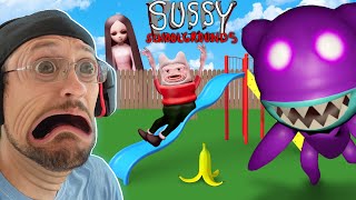 Its Adventure Time on Sussy Wussys Playground 🍌💀 FGTeeV Mashup Games [upl. by Donnell]