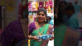 Aranthangi Nisha offer sarees purchased shoba family shop in Manapparai SHOBA onlineshoping [upl. by Aneloj]