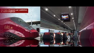 Italo Treno 2019  Prima Classe Comfort [upl. by Yhtommit]