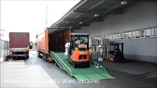 Mobile loading ramps AUSBAU [upl. by Gnivre]