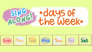 quotDays of the Weekquot song to the tune of The Addams Family theme  Preschool Calendar Songs for Kids [upl. by Ayotal93]