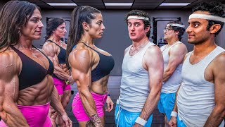 Steroid Women Vs Average Joes  Whos Stronger [upl. by Etep915]