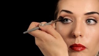 How to Use a Crease Brush  Makeup Tips [upl. by Ellerred]