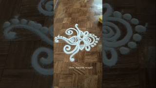 Daily rangoli design 🌸Rangoli designsrangolishortsdailyrangolitrendingviralvideoart [upl. by Mayap]